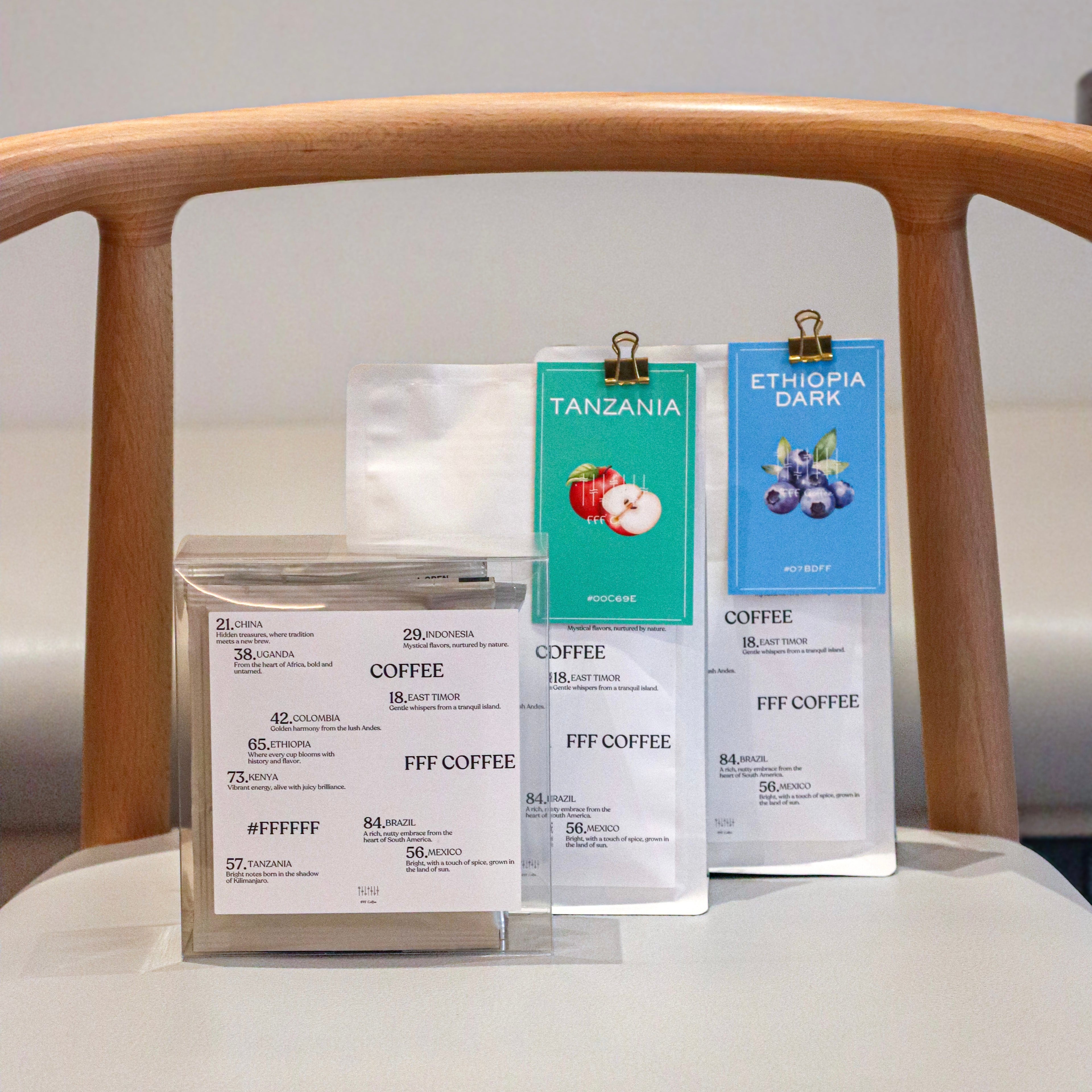Coffee Beans(2type) & Drip Bag Set